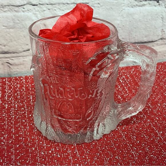 The Flintstones/McDonalds 1993 Vintage RocDonald Tree Mendous Mug & Mammoth Mug - Picture 3 of 6